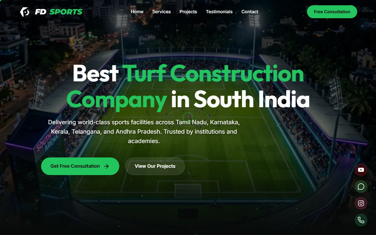 FD Sports Infrastructure project preview